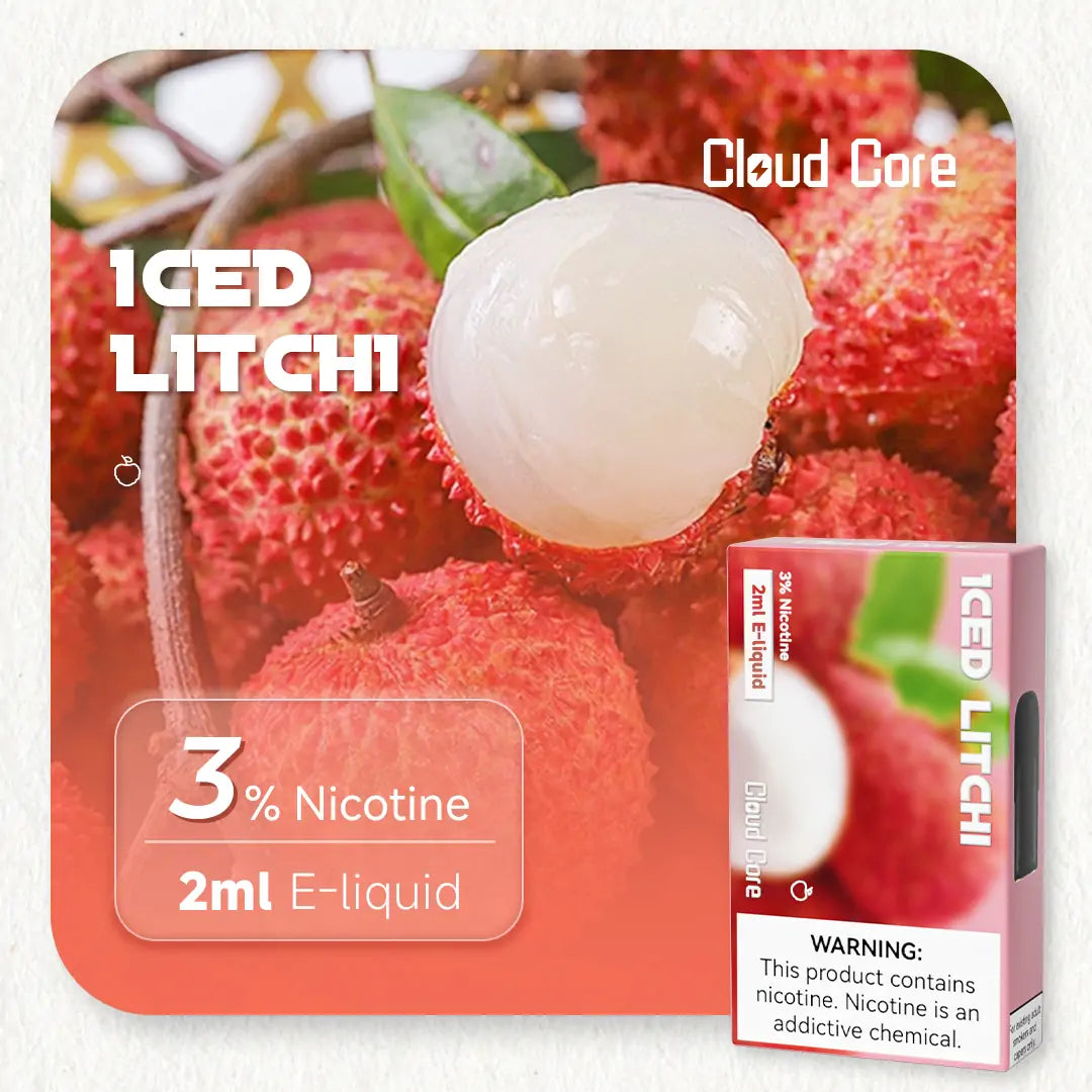 Cloud Core Iced Lychee tea Pod Cartridge